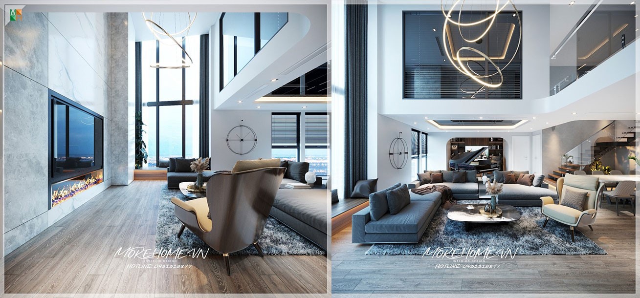 Căn hộ penthouse hiện đại cao cấp - New Skyline Văn Quán