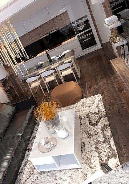 Thiết kế nội thất căn hộ chung cư SunSquare hiện đại - Mr Thanh