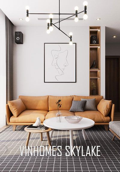 Thiết kế nội thất chung cư Vinhomes Skylake hiện đại, trẻ trung