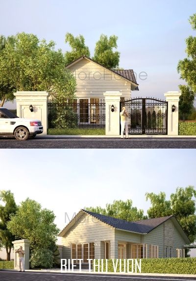 Thiết kế kiến trúc và nội thất biệt thự vườn nhà anh Yên, Hồ Chí Minh