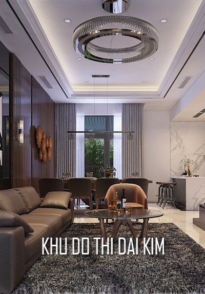 Thiết kế nội thất nhà liền kề hiện đại, đẹp khu đô thị Đại Kim - Nhà anh Tuấn