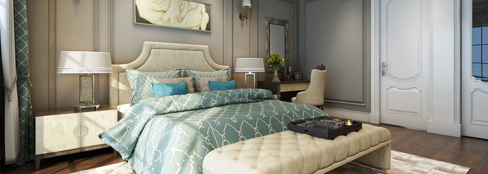 Thiết kế kiến trúc nội thất gỗ óc chó nhà liên kề tại khu đô thị Văn Quán - Anh Việt