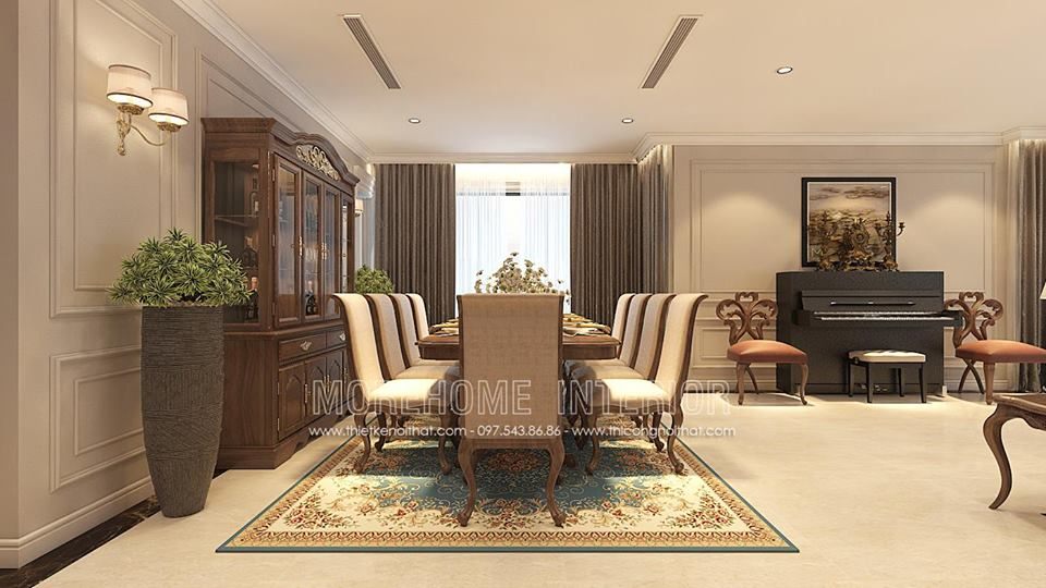 Thiết kế nội thất biệt thự Ecopark