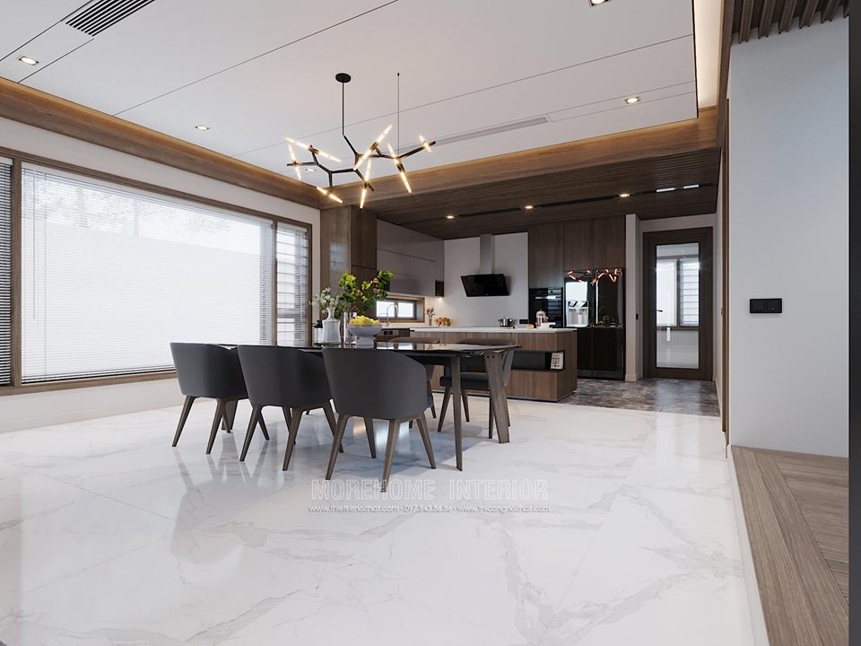 Thiết kế nội thất biệt thự phố Hà Tĩnh