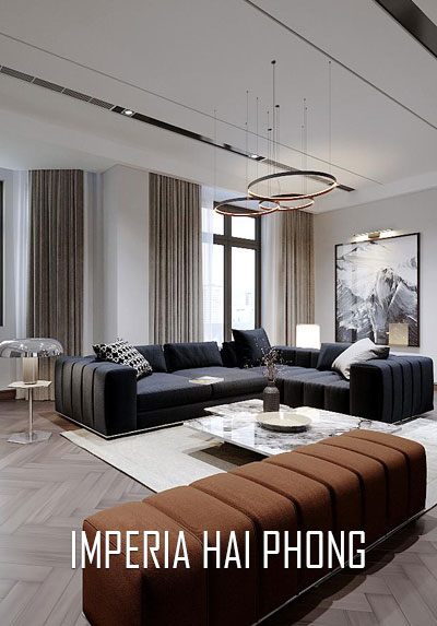 Thiết kế nội thất biệt thự hiện đại, đẹp, sang trọng tại Vinhomes Imperia Hải Phòng.