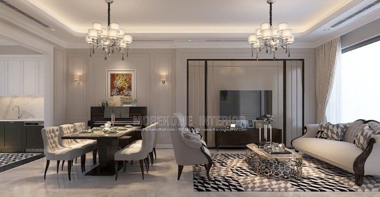 Thiết kế nội thất biệt thự Imperia Garden