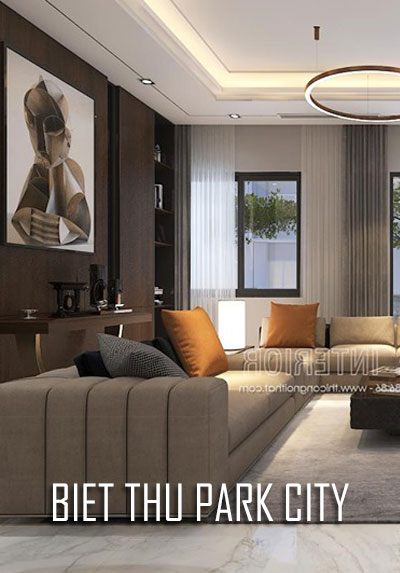 Thiết kế nội thất biệt thự cao cấp hiện đại tại Park City