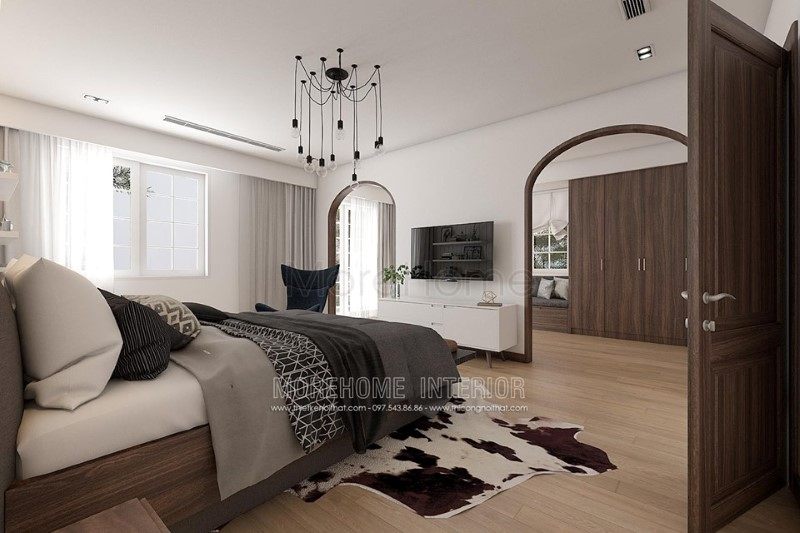 Thiết kế nội thất biệt thự hiện đại đẹp tại Vinhomes Riverside