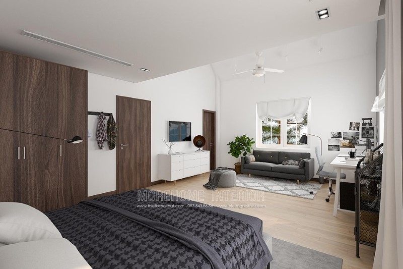 Thiết kế nội thất biệt thự hiện đại đẹp tại Vinhomes Riverside