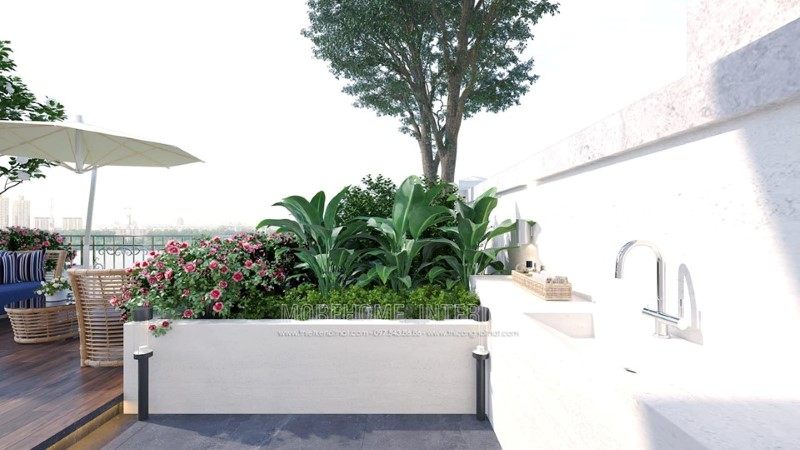 Thiết kế nội thất biệt thự hiện đại đẹp tại Vinhomes Riverside