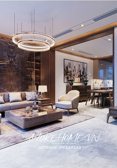  Thiết kế nội thất biệt thự hiện đại Starlake Tây Hồ Hà Nội sang trọng