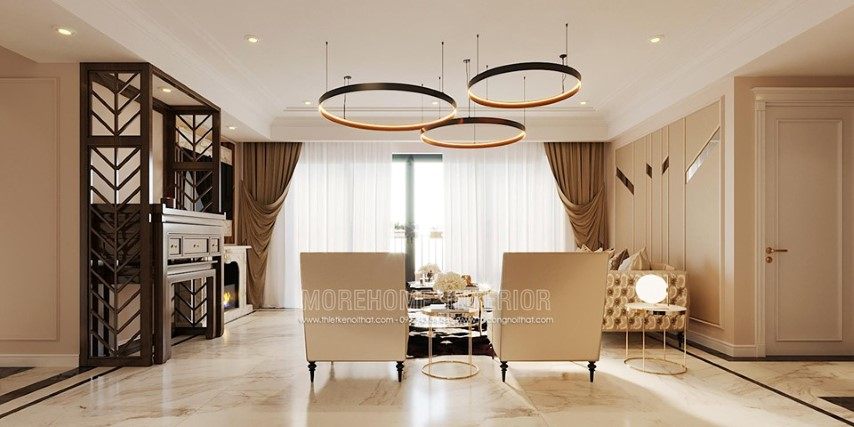 Thiết kế nội thất chung cư cao cấp D'Capital Trần Duy HƯng Cầu Giấy Hà Nội