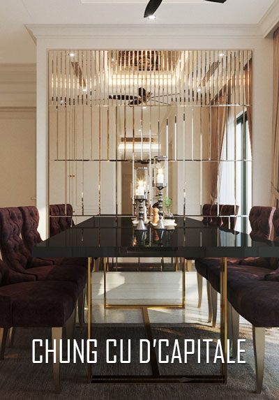  Thiết kế nội thất chung cư tân cổ điển tại D'capitale Trần Duy Hưng đẹp, sang trọng