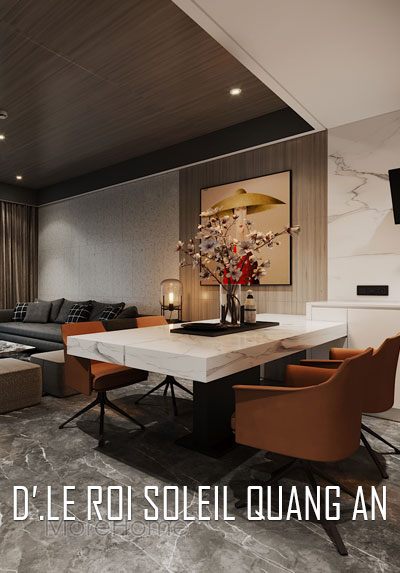  Thiết kế chung cư hiện đại tại D'le Roi Soleil Tân Hoàng Minh ấn tượng vẻ đẹp đẳng cấp