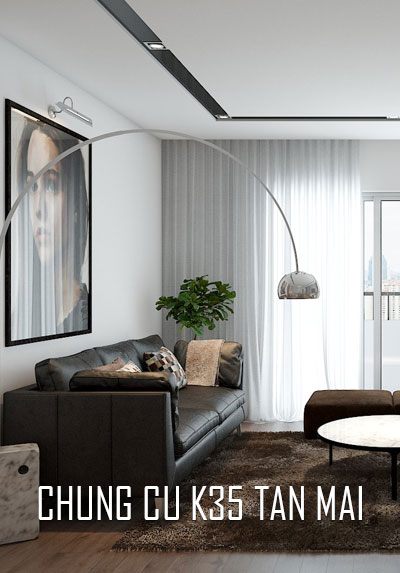  Thiết kế nội thất chung cư K35 Tân Mai hiện đại cho gia đình trẻ