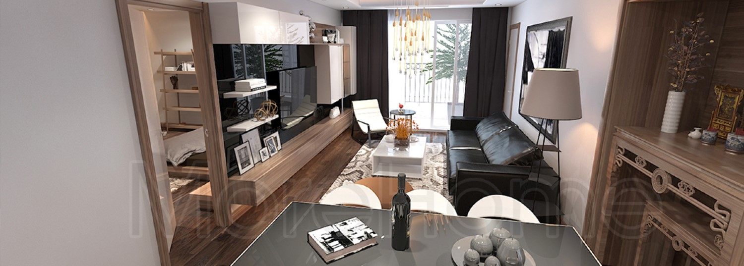 Thiết kế nội thất căn hộ chung cư SunSquare hiện đại - Mr Thanh