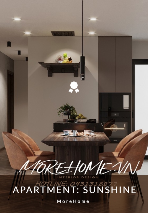 Thiết kế nội thất chung cư Sunshine hiện đại, sang trọng