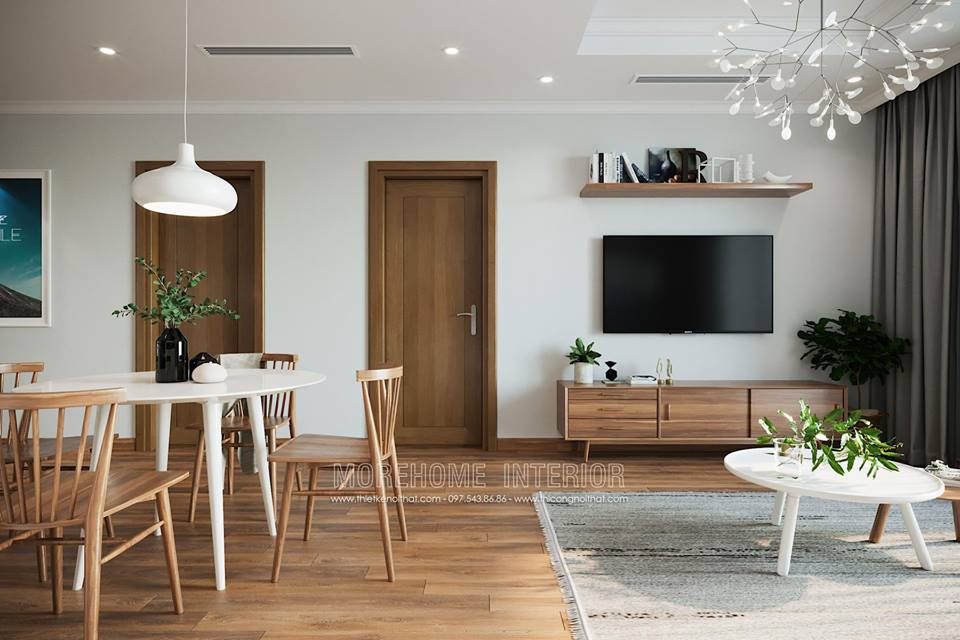 Thiết kế nội thất chung cư park 1 times city quận hai bà trưng hà nội