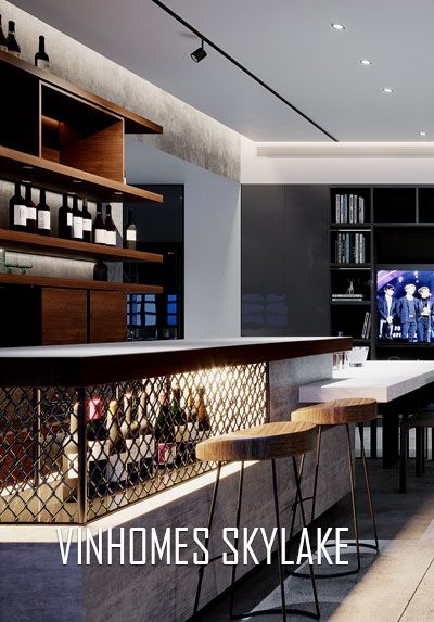  Thiết kế nội thất chung cư hiện đại tại Vinhomes Skylake Phạm Hùng