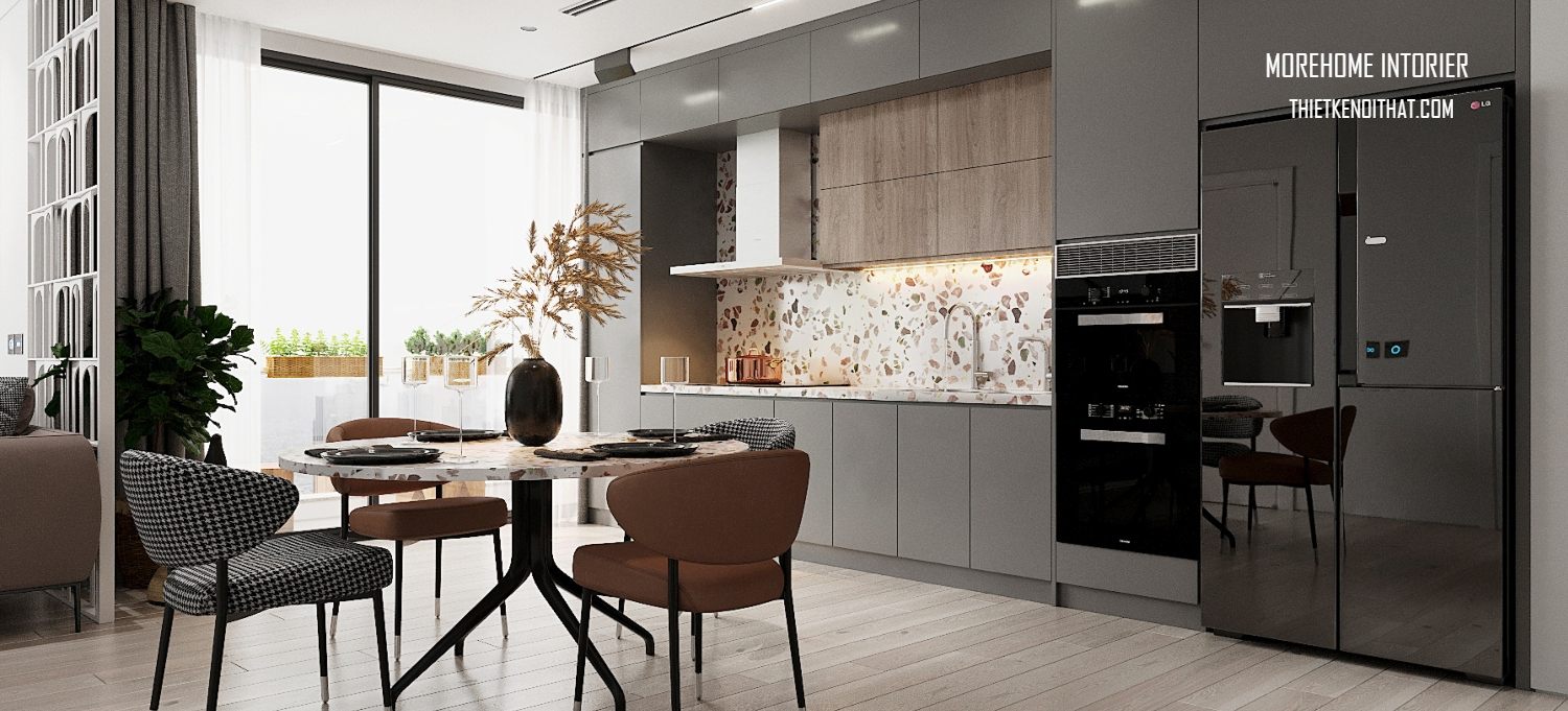 Thiết kế nội thất chung cư Vinhomes Westpoint hiện đại cao cấp