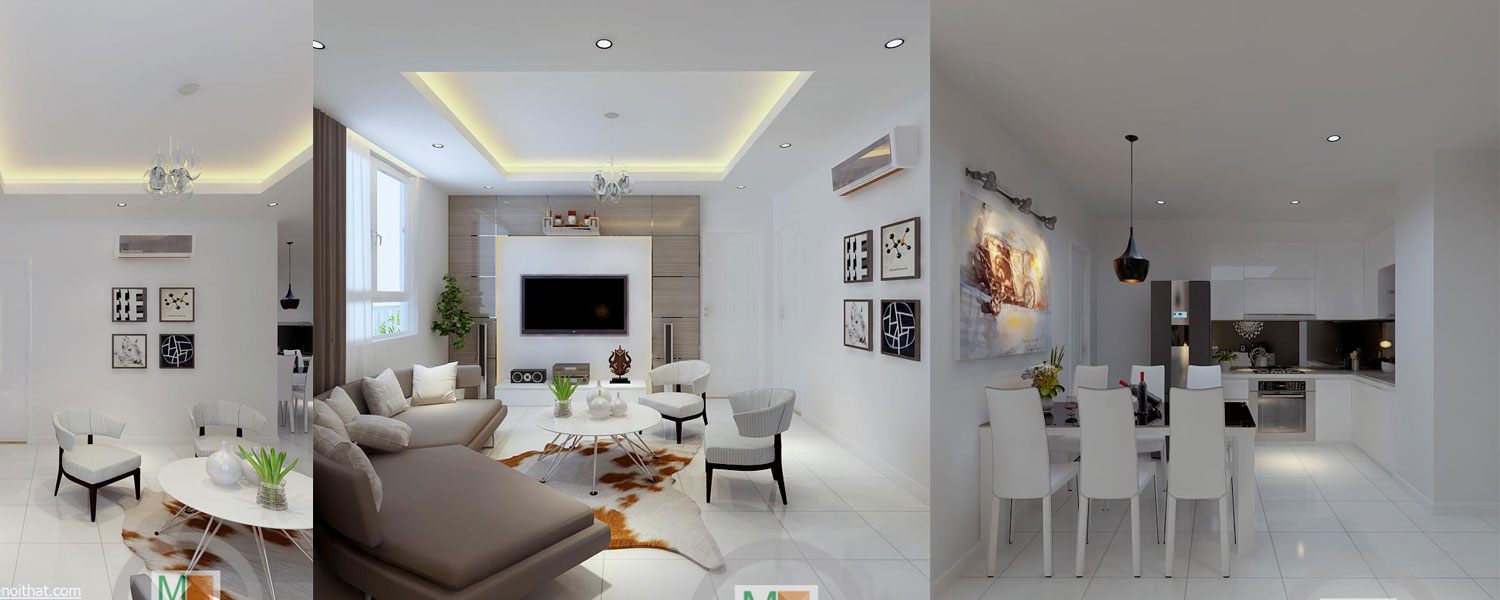 Thiết kế nội thất chung cư Hà Đô - Quận Gò Vấp - tp.HCM - Chị Phượng