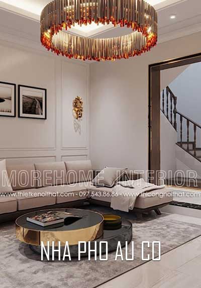 Thiết kế nội thất nhà phố hiện đại, sang trọng đường Âu Cơ, Tây Hồ, Hà Nội