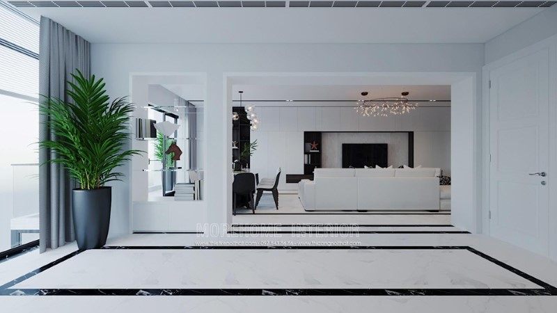 Thiết kế nội thất nhà phố trần bình 