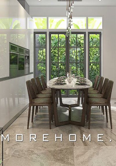 Thiết kế nội thất phòng ăn đẹp sang trọng cho chung cư, biệt thự