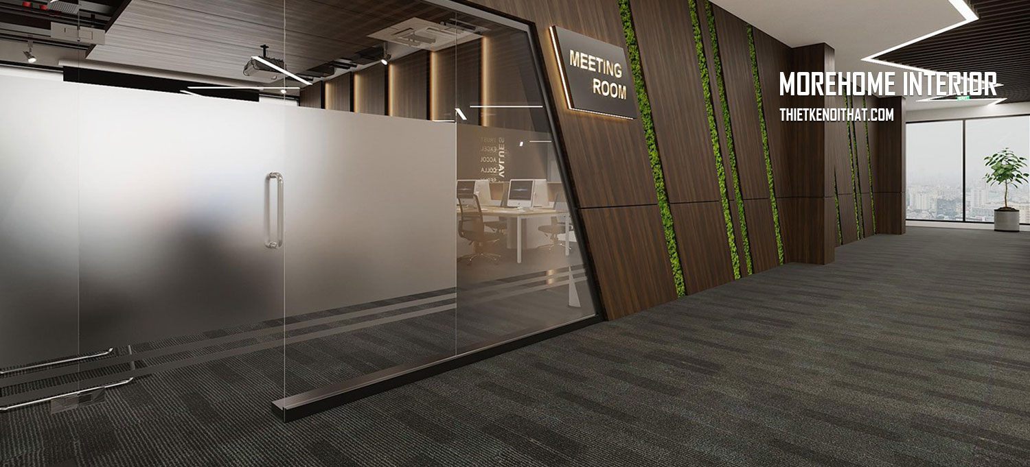 Thiết kế nội thất văn phòng cao cấp ấn tượng phong cách mở hiện đại, độc đáo.