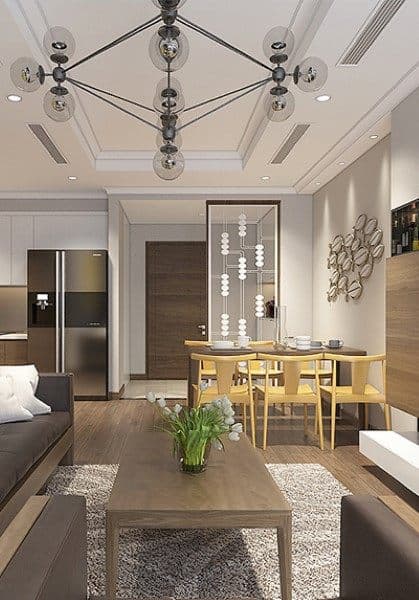 Mẫu thiết kế nội thất căn hộ Park Hill hiện đại - Anh Thanh
