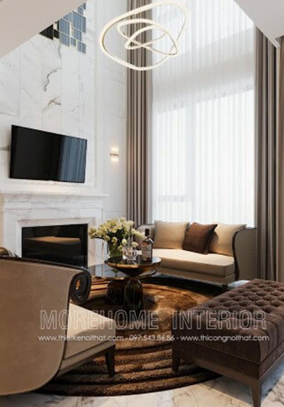 Các mẫu thiết kế phòng khách đẹp hot nhất hiện nay