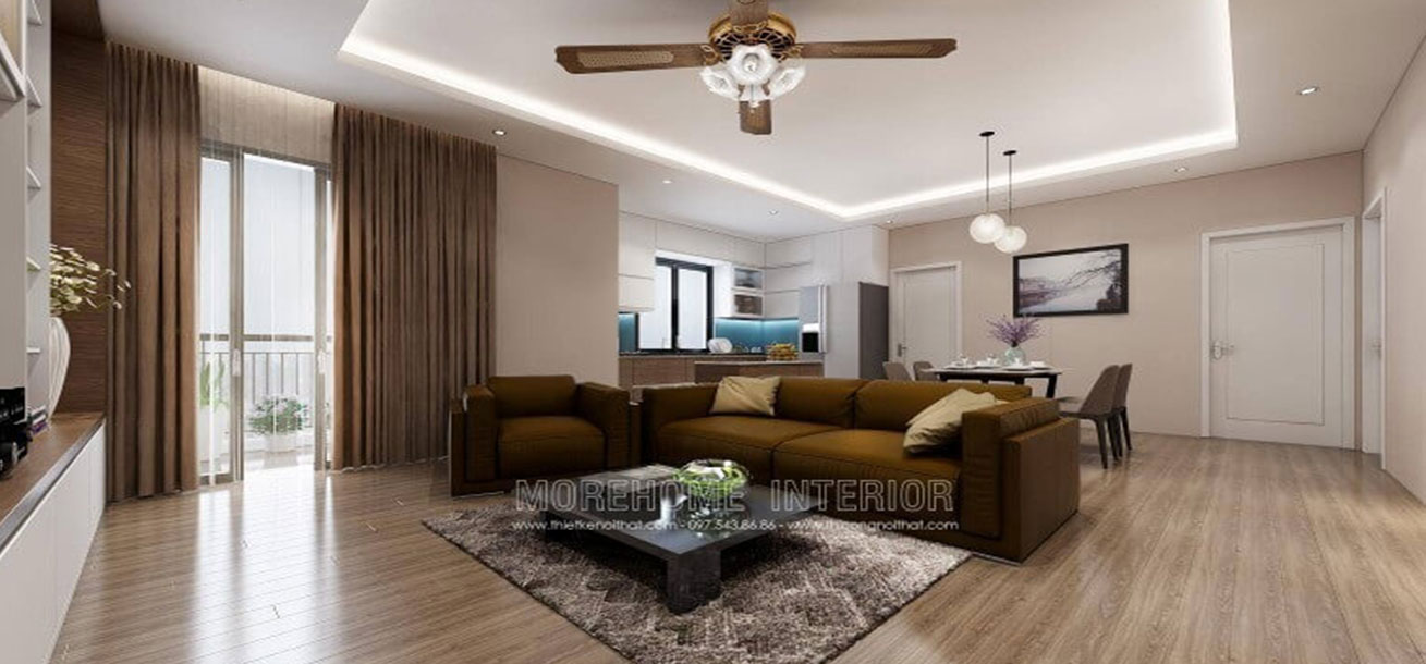 20 mẫu thiết kế phòng khách chung cư đẹp
