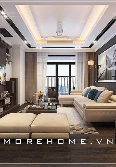 Những gợi ý các mẫu thiết kế phòng khách chung cư đẹp