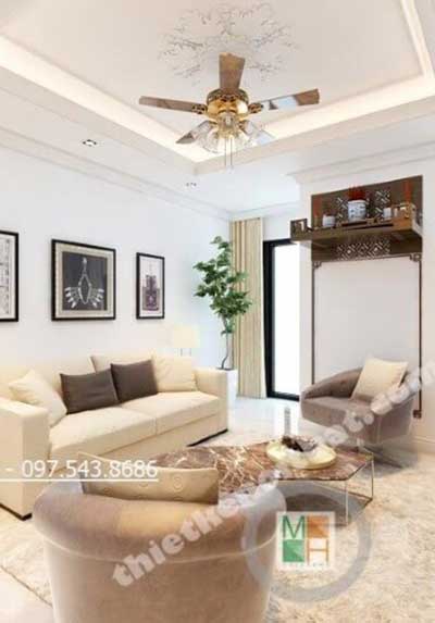 Tham khảo những ý tưởng thiết kế phòng khách chung cư đẹp nhất