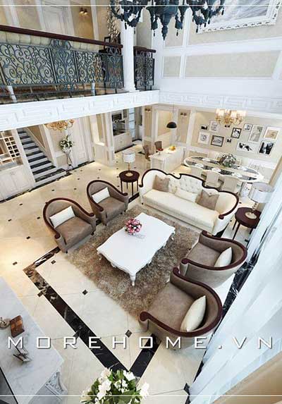 Thiết kế phòng khách chung cư đa phong cách