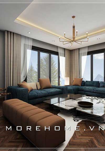 Xu thế trang trí phòng khách hiện đại nhất