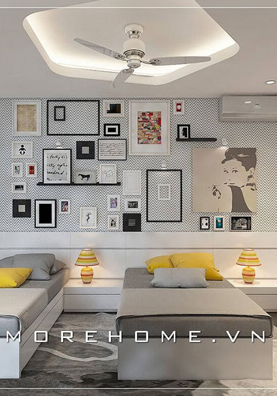 Lựa chọn mẫu thiết kế phòng ngủ hiện đại đẹp được yêu thích