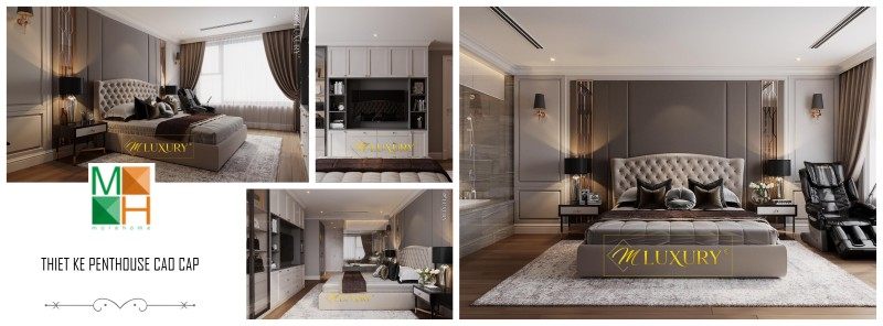 Thiết kế nội thất Penthouse cao cấp