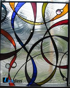 Tranh kính hiện đại mẫu 08