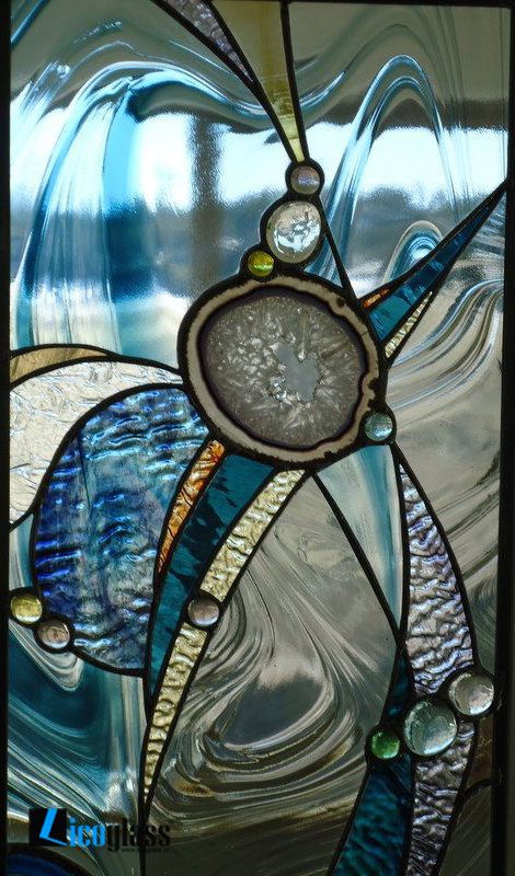 Tranh kính hiện đại mẫu 02