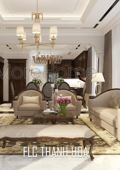 Thiết kế biệt thự tân cổ điển cao cấp tại FLC Thanh Hóa