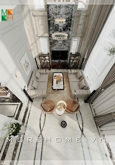 Thiết kế kiến trúc và nội thất biệt thự cao cấp tại Hà Nội
