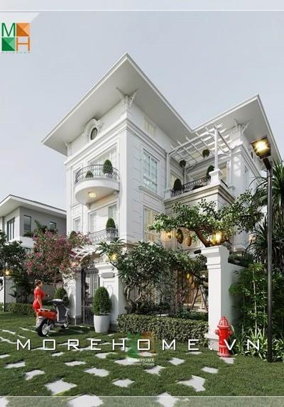 Thiết kế biệt thự tân cổ điển cao cấp tại Splendora An Khánh