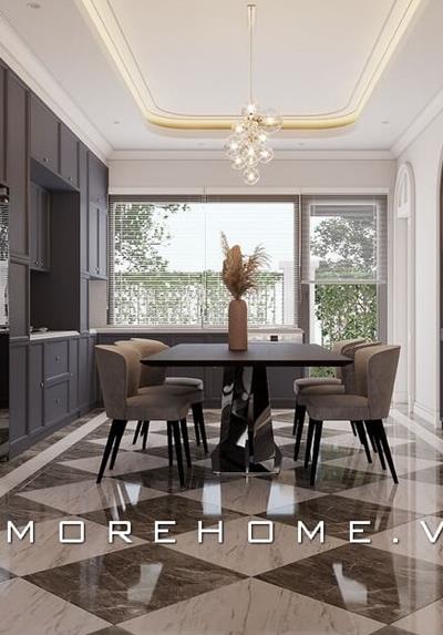 Thiết kế nội thất biệt thự đương đại cao cấp