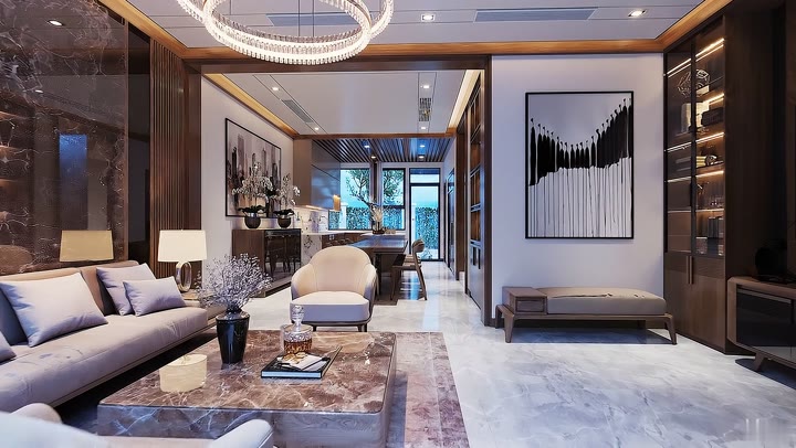  Ấn tượng với mẫu thiết kế nội thất chung cư đẹp tại Vinhomes Symphony