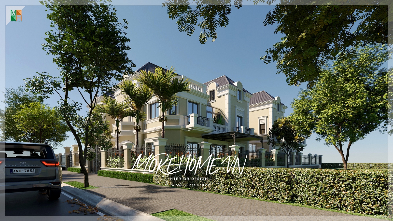 Thiết kế biệt thự AN LẠC GREEN SYMPHONY