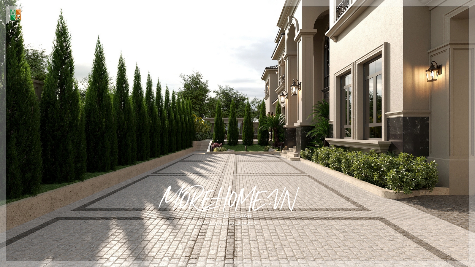 Thiết kế biệt thự cao cấp Hải Phòng