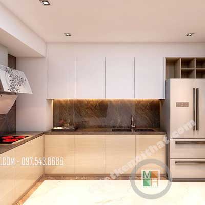  Tủ bếp mdf