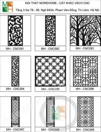  Mẫu vách ngăn cnc 011