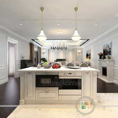  Tủ bếp tân cổ điển Imperia Garden